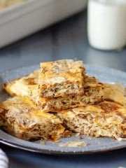 Layered Fillo Meat Pie - Burek | All that's Jas