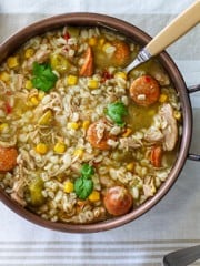 Cajun Chicken Gumbo with Barley | All that's Jas
