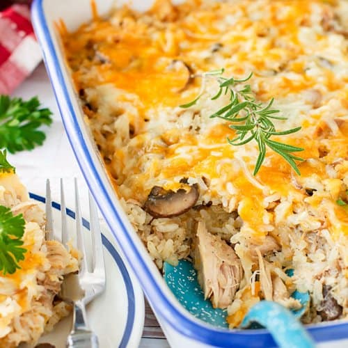 Leftover Cheesy Turkey Casserole - Jas' Kickasserole