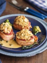 Pork Medallions with Bacon and Macadamia - All that's Jas