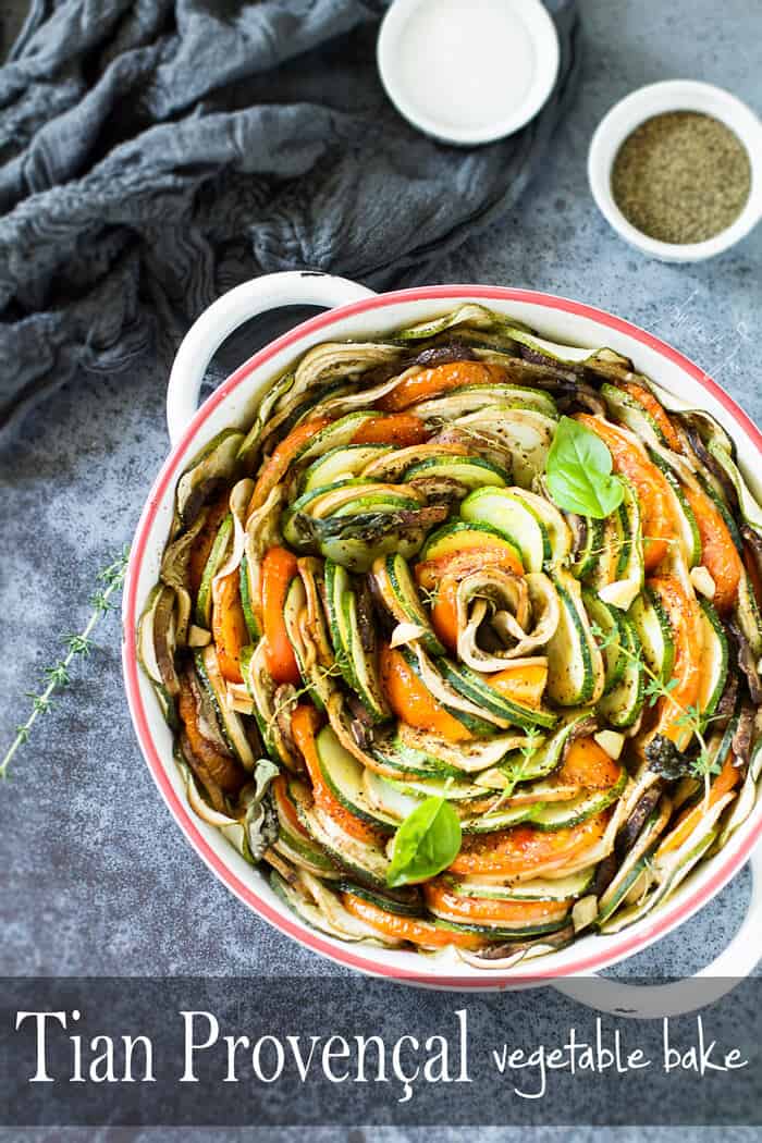 Tian Provençal vegetable bake