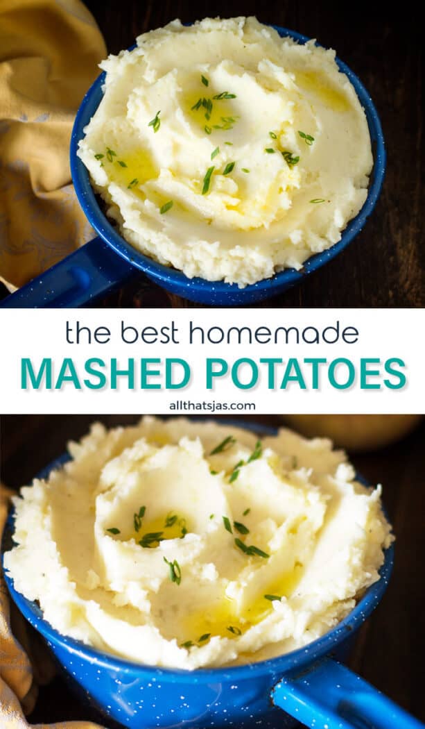 The Best Mashed Potatoes from Scratch • All that's Jas - International ...