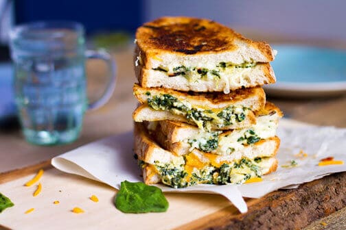 A sandwich sitting on top of a table