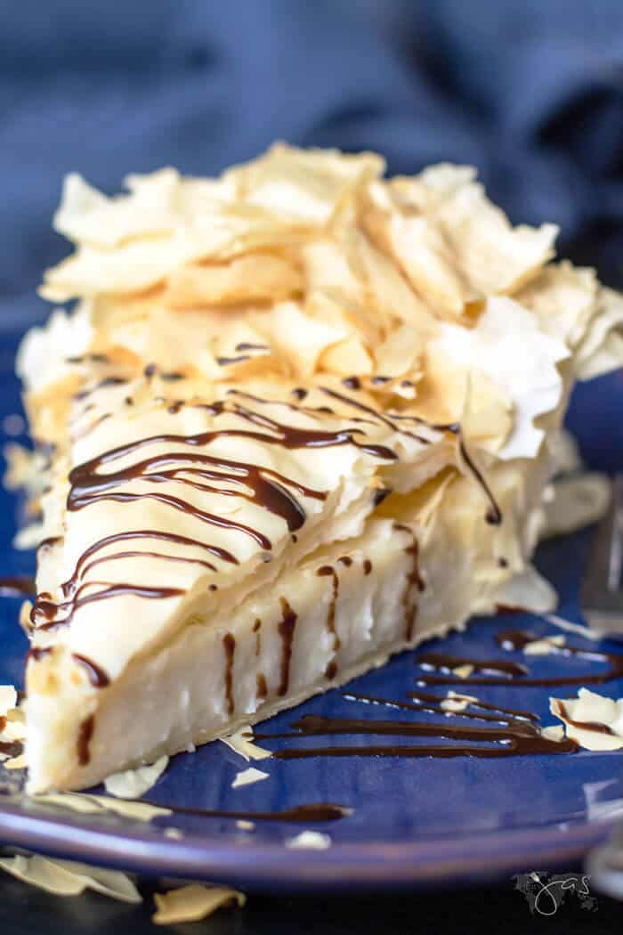 A slice of Hoosier cream pie.