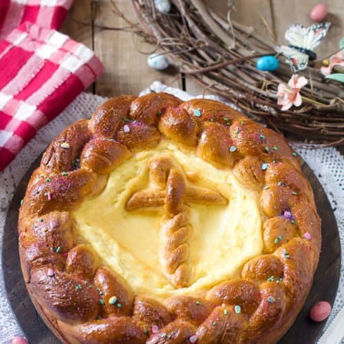 Romanian Easter Bread Cheesecake - Pasca Recipe
