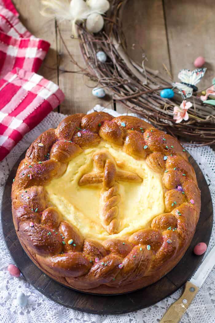 Romanian Easter Bread Cheesecake - Pasca Recipe