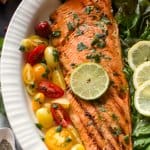 Cuban Marinated Grilled Salmon Recipe
