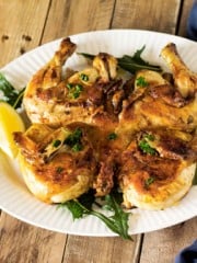 Georgian Crispy Chicken Tabaka | All that's Jas