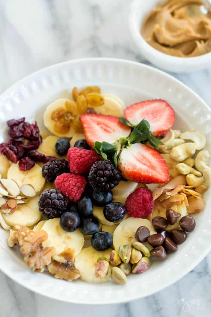 Fruit and Nuts Monkey Breakfast Bowl All that's Jas