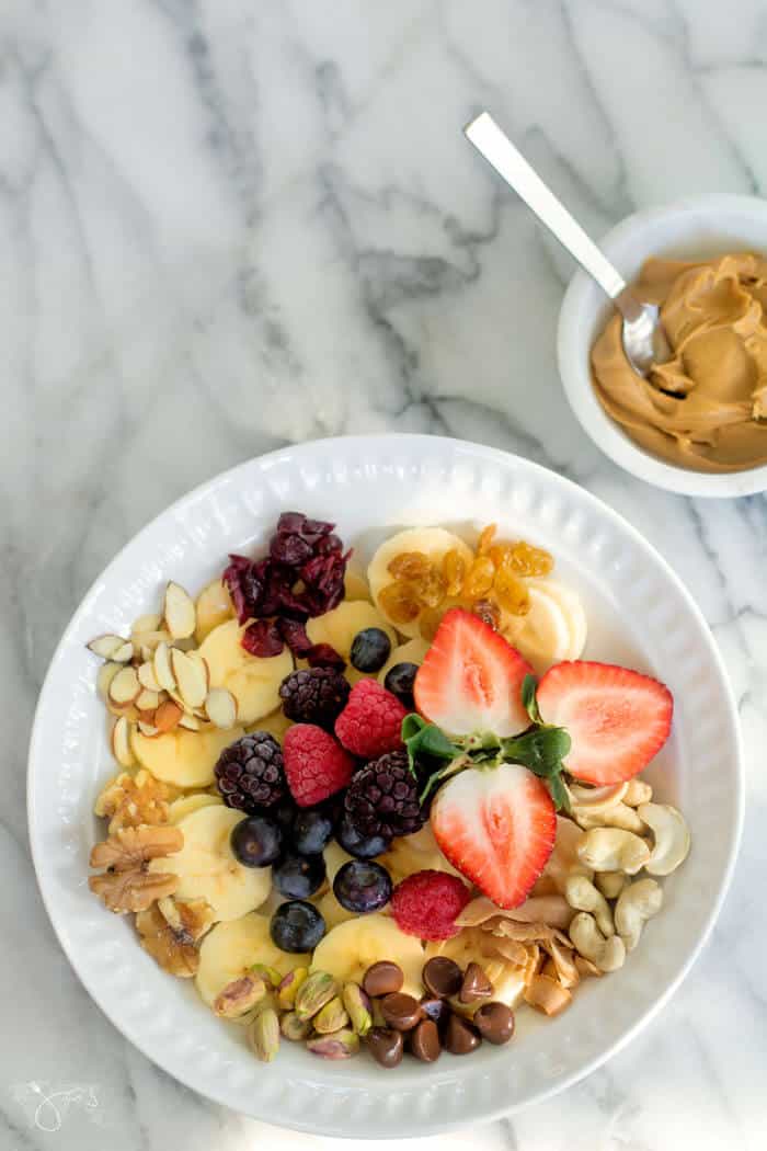 Fruit and Nuts Monkey Breakfast Bowl All that's Jas