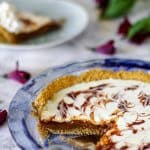 Brazilian Guava and Salted Caramel Pie