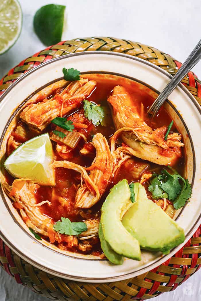 Mexican Chicken Soup- Caldo de Pollo - La Piña en la Cocina