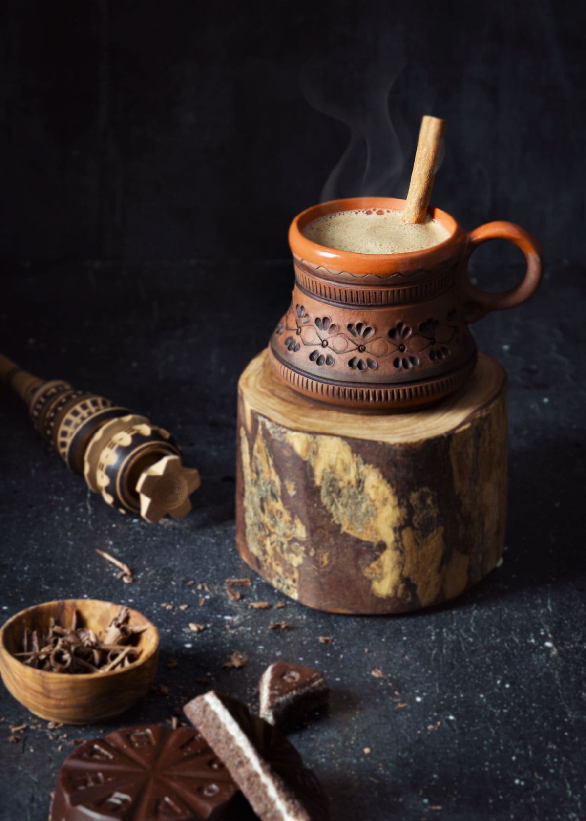 Oxacan Mexican hot chocolate recipe.