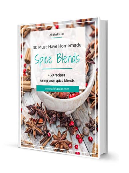 30 Spice Blends Book in 3D.
