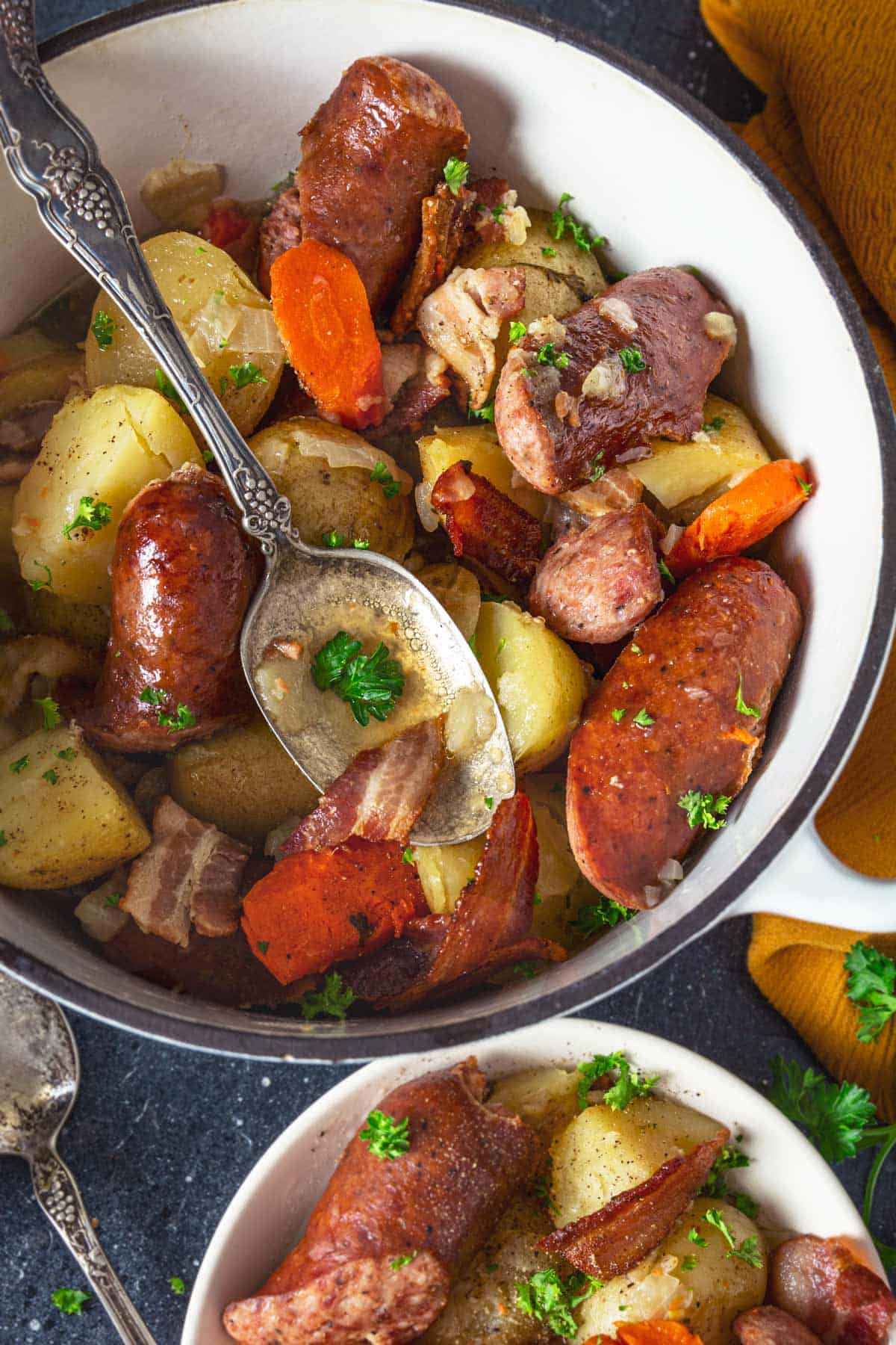 Sausage Stew with Potatoes (Dublin Coddle) All that's Jas