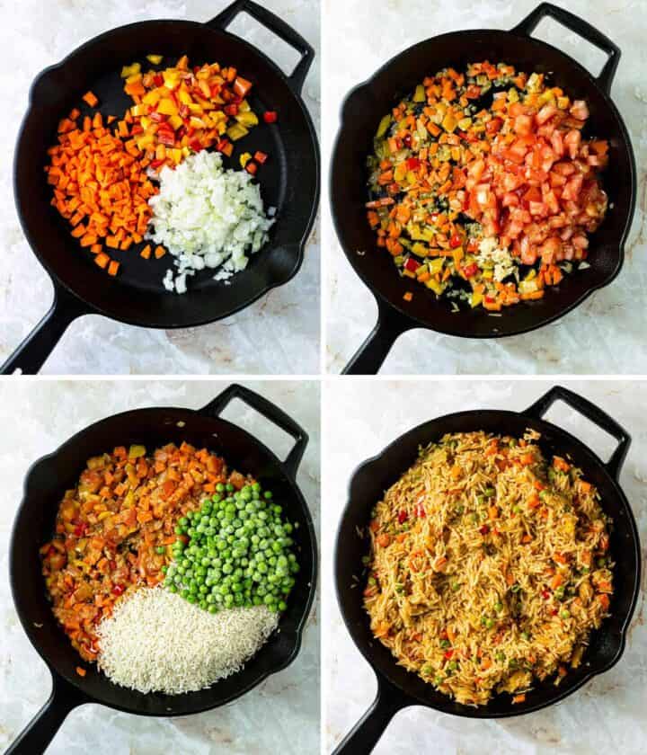 Mixed Vegetables Rice (Djuvec) | All that's Jas